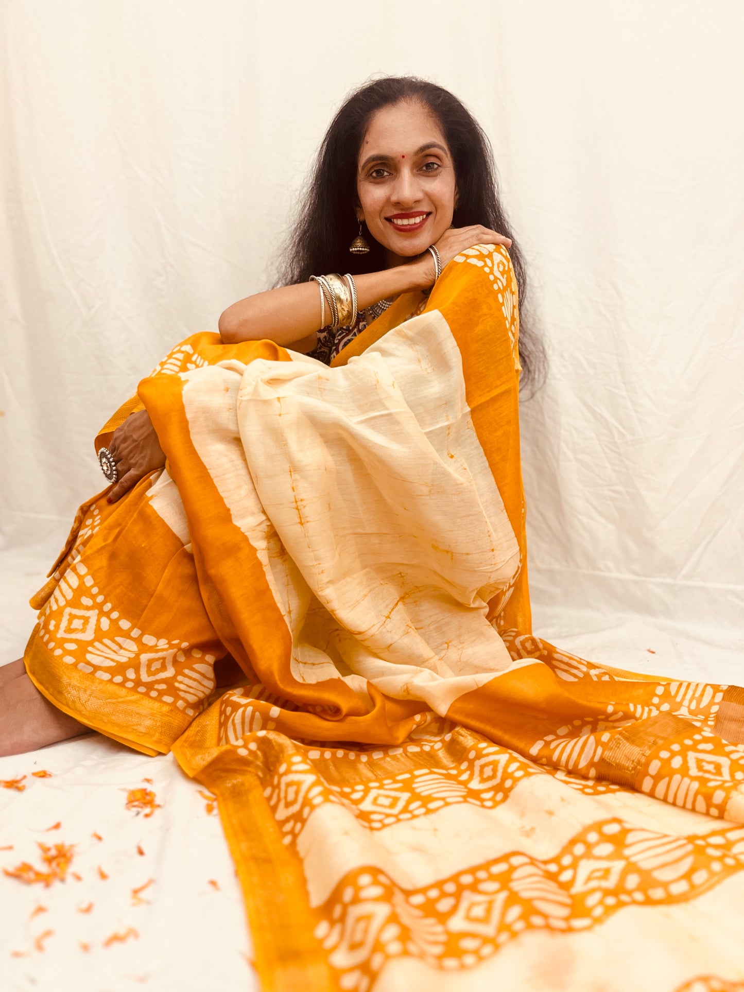 Maheshwari Silk Saree
