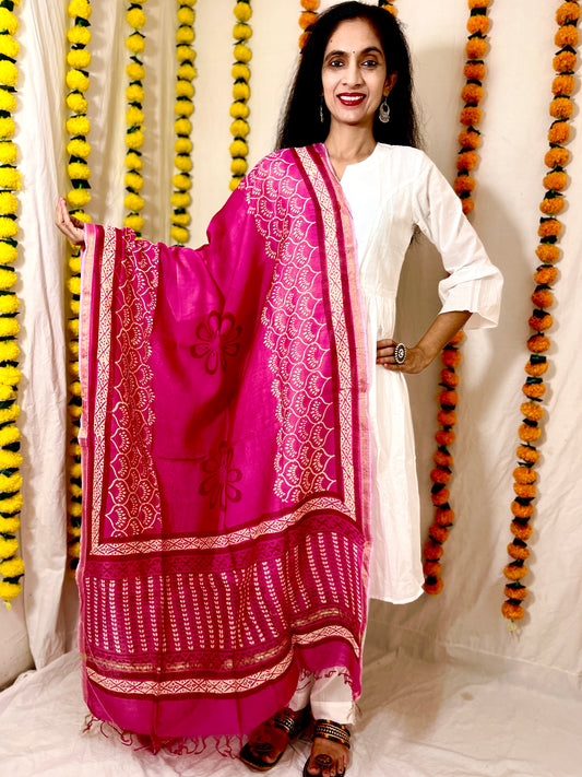 Chanderi Silk Dupatta