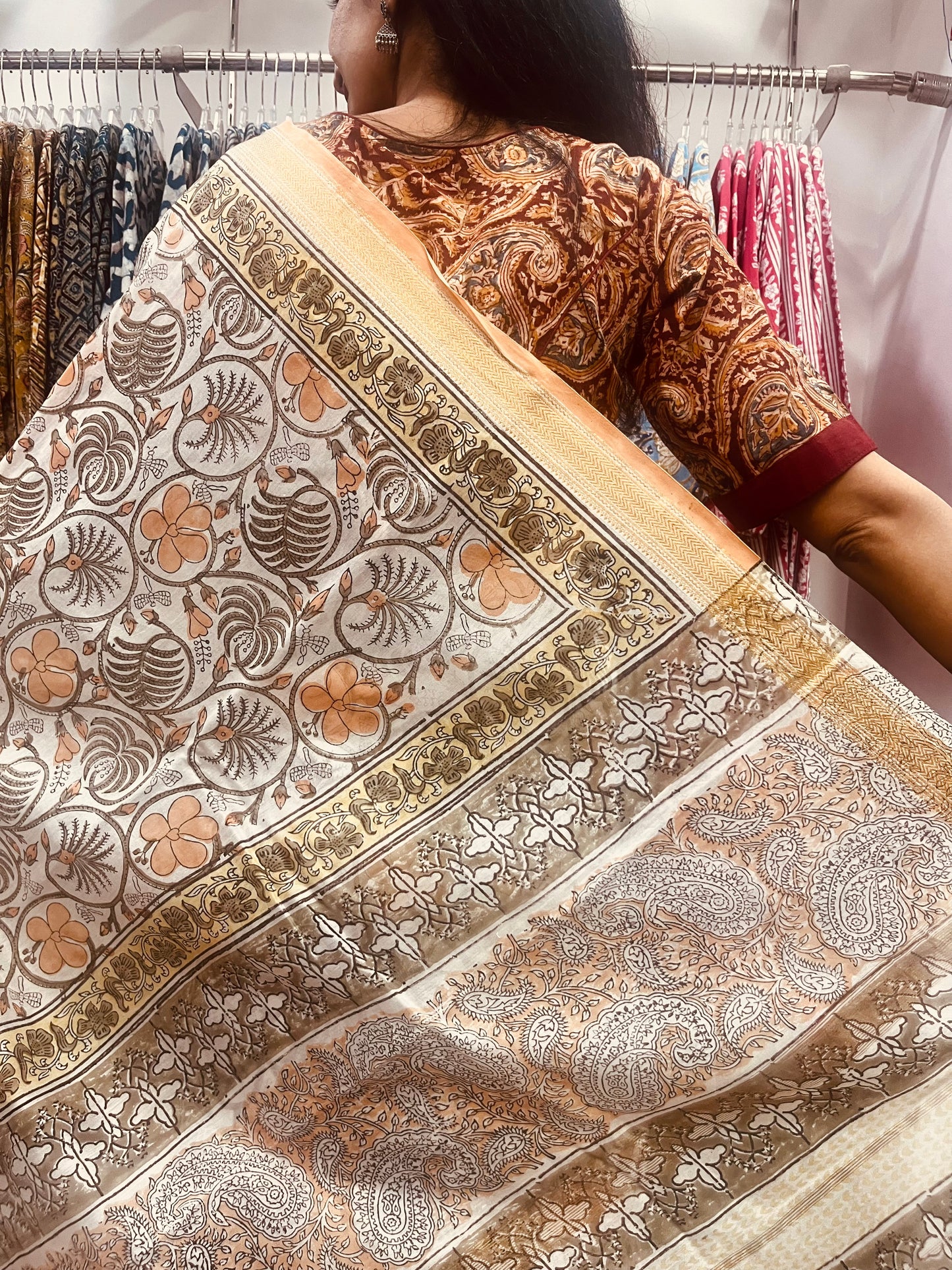 Maheshwari Silk Saree