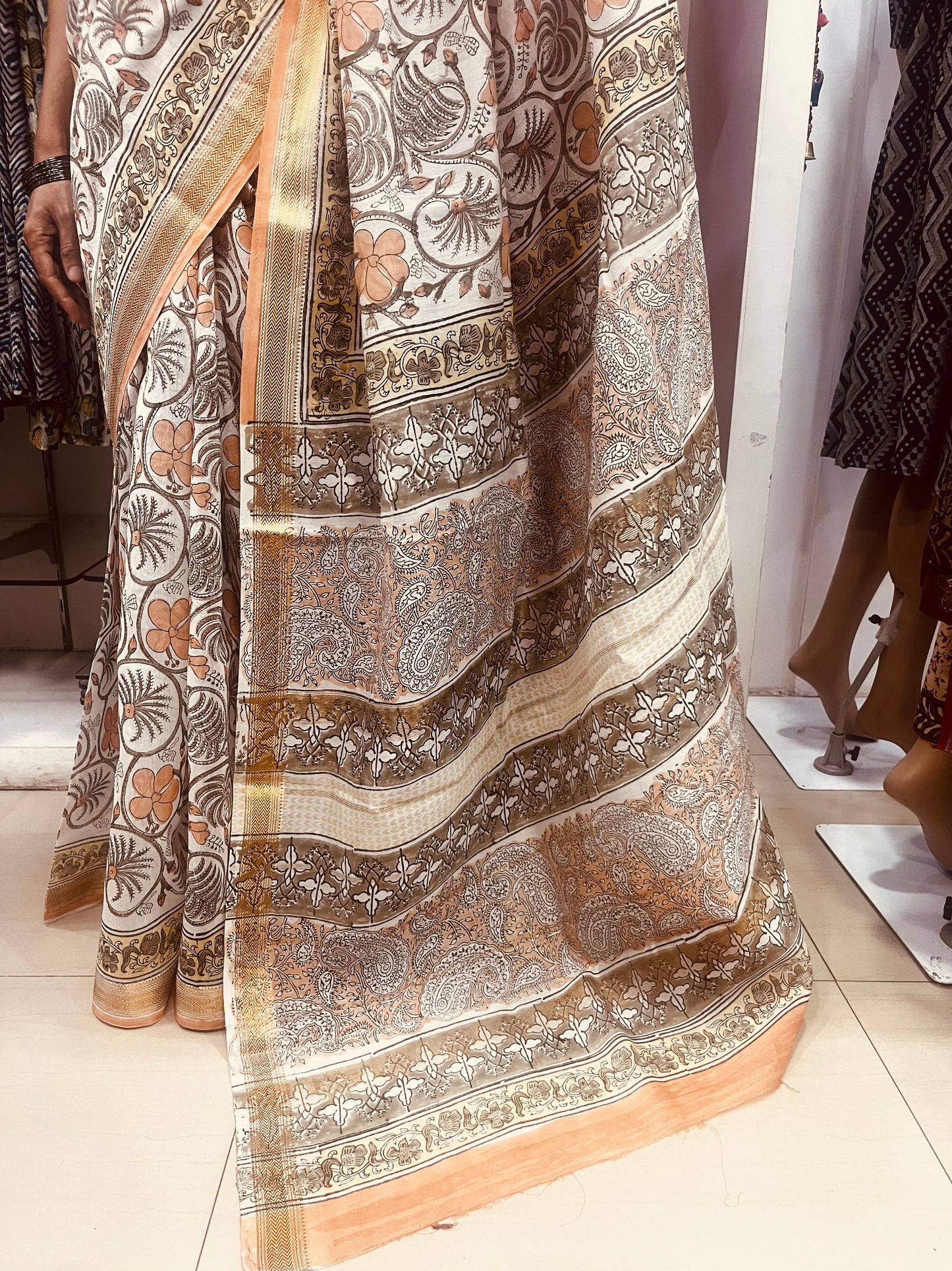 Maheshwari Silk Saree
