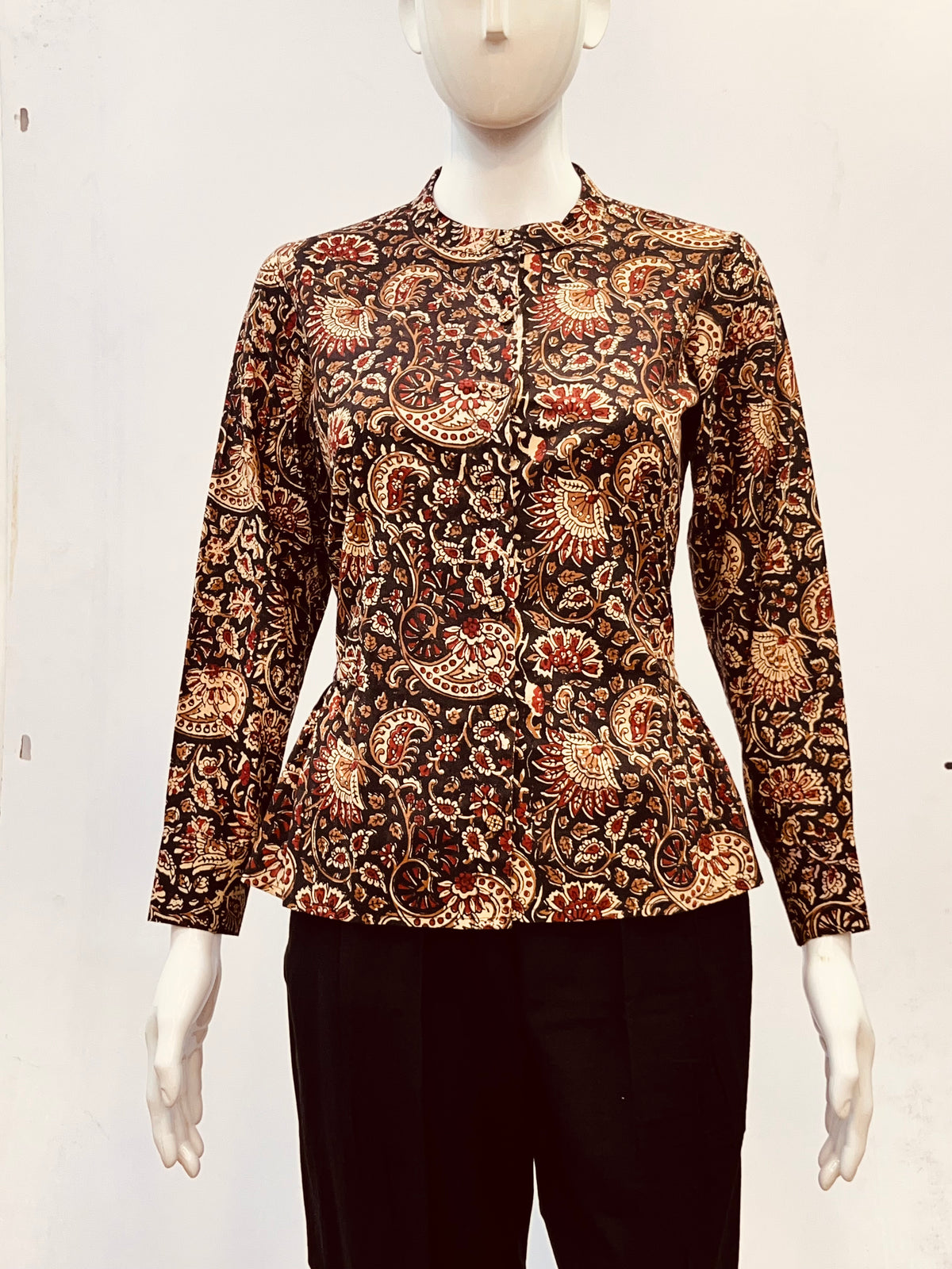 Kalamkari Hand Block Printed Top