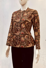 Kalamkari Hand Block Printed Top