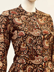 Kalamkari Hand Block Printed Top