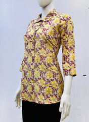 Sanganeri Printed Top
