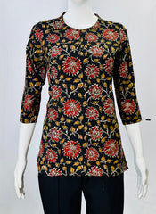 Kalamkari Hand Block Printed Top