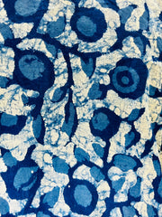Indigo Dyed Hand Block Printed Top