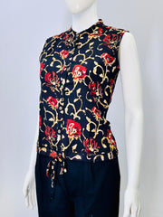 Kalamkari Hand Block Printed Top