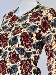 Kalamkari Hand Block Printed Top