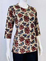 Kalamkari Hand Block Printed Top