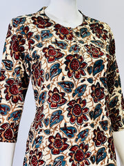 Kalamkari Hand Block Printed Top