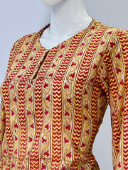 Kalamkari Hand Block Printed Top