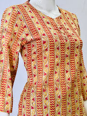 Kalamkari Hand Block Printed Top