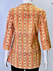 Kalamkari Hand Block Printed Top