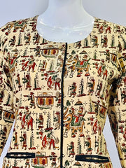 Kalamkari Hand Block Printed Top