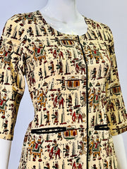 Kalamkari Hand Block Printed Top