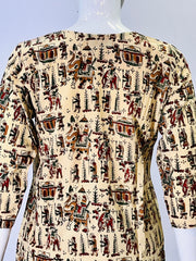 Kalamkari Hand Block Printed Top