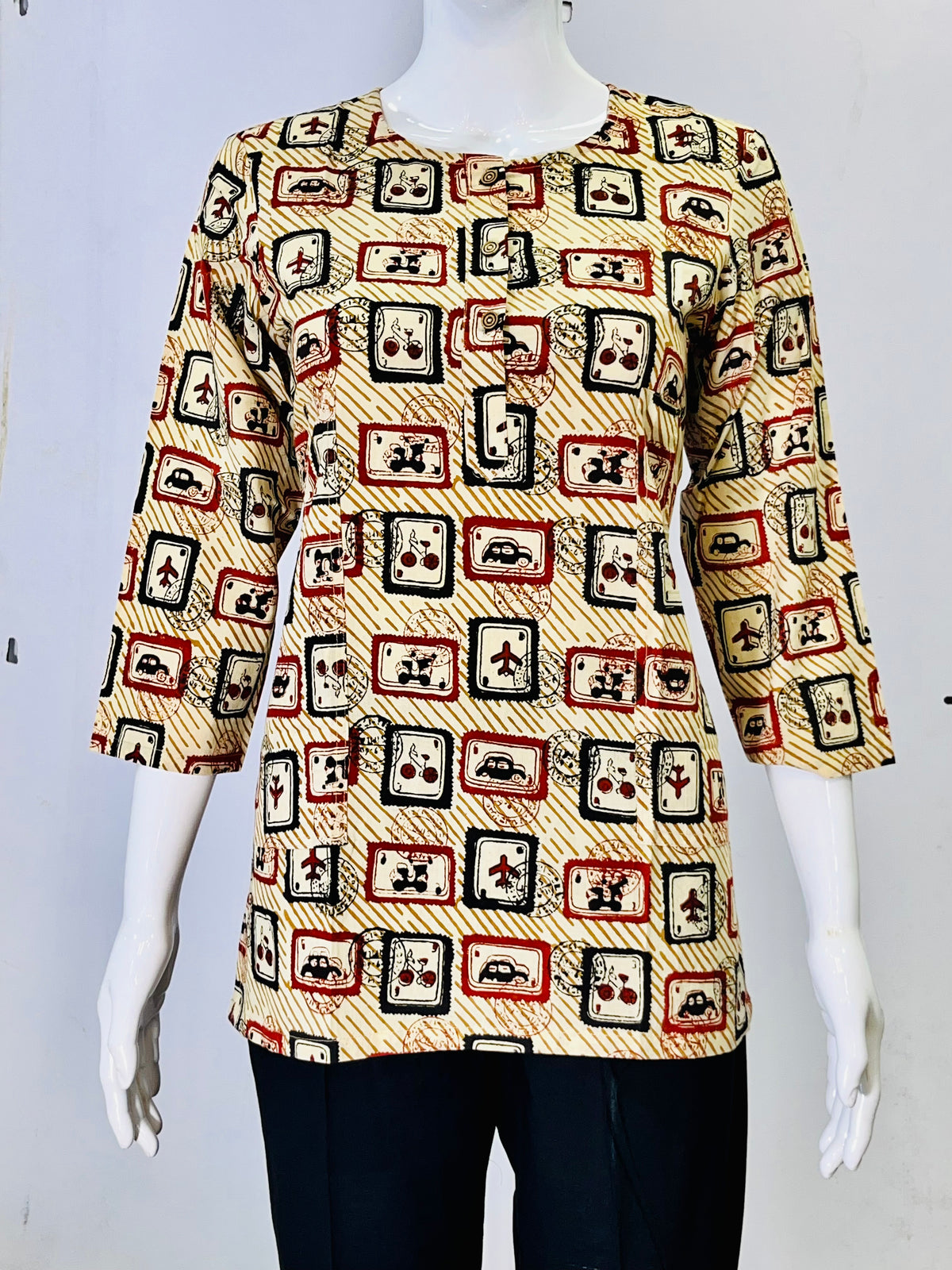 Hand Block Printed Top