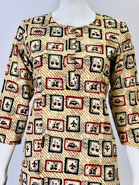 Hand Block Printed Top