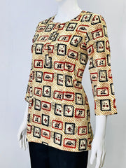 Hand Block Printed Top