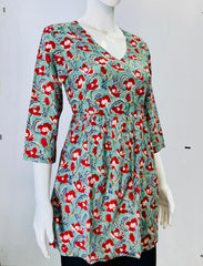 Hand Block Printed Top