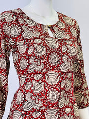 Kalamkari Hand Block Printed Top