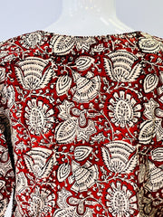 Kalamkari Hand Block Printed Top