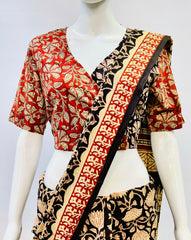 Kalamkari Angrakha Blouse