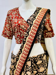 Kalamkari Angrakha Blouse