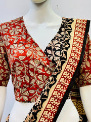 Kalamkari Angrakha Blouse