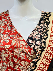 Kalamkari Angrakha Blouse