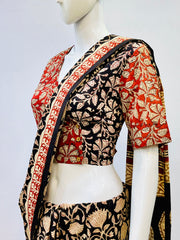 Kalamkari Angrakha Blouse