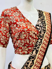 Kalamkari Angrakha Blouse