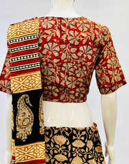 Kalamkari Angrakha Blouse