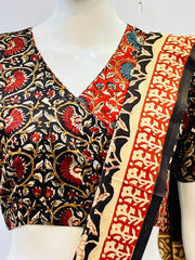 Kalamkari Angrakha Blouse