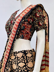 Kalamkari Angrakha Blouse