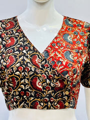Kalamkari Angrakha Blouse
