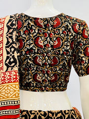Kalamkari Angrakha Blouse