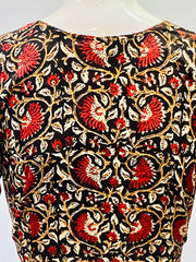 Kalamkari Angrakha Blouse