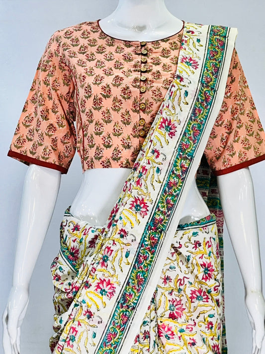 Basant Round Neck Blouse
