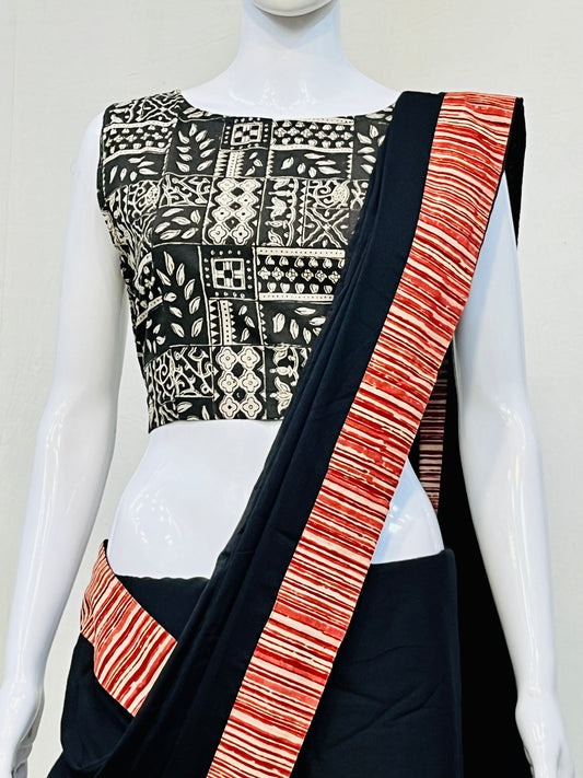 Hand Block Printed Blouse