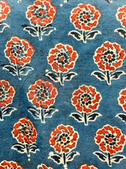 Ajrakh Hand Block Printed Short Kurti