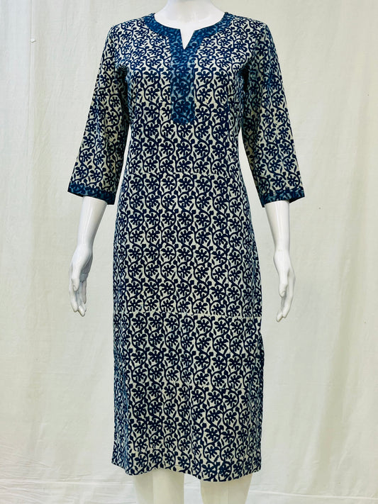 Indigo Dyed Kurti