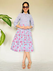 Hand Block Printed Dress