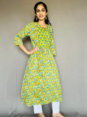 Sanganeri Print Kurti