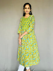 Sanganeri Print Kurti