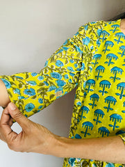 Sanganeri Print Kurti
