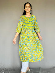 Sanganeri Print Kurti
