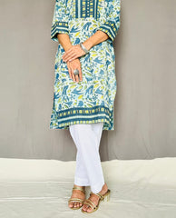 Ajrakh Dabo Printed Kurti