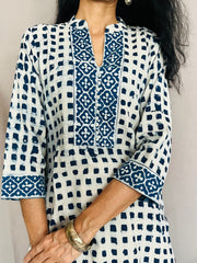 Indigo Dyed Kurti