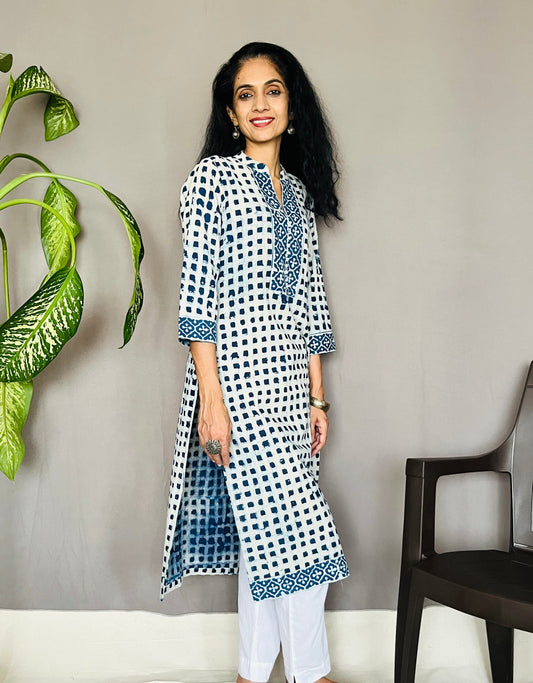 Indigo Dyed Kurti